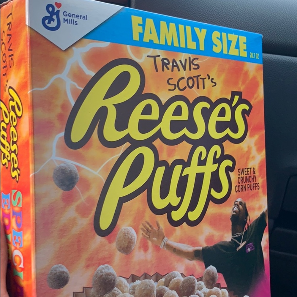 Travis Scott Reese’s puffs cereal